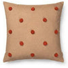 Ferm Living Dot Tufted tyyny, kameli/punainen
