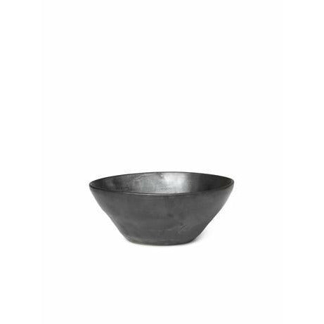 Ferm Living Flow Bowl Musta, Ø14,5 cm