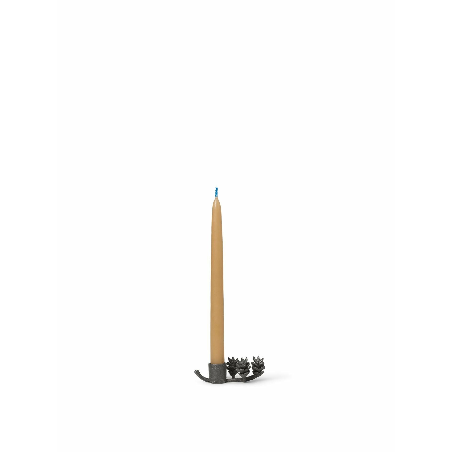Ferm Living Forest Candlestick, ottone nero
