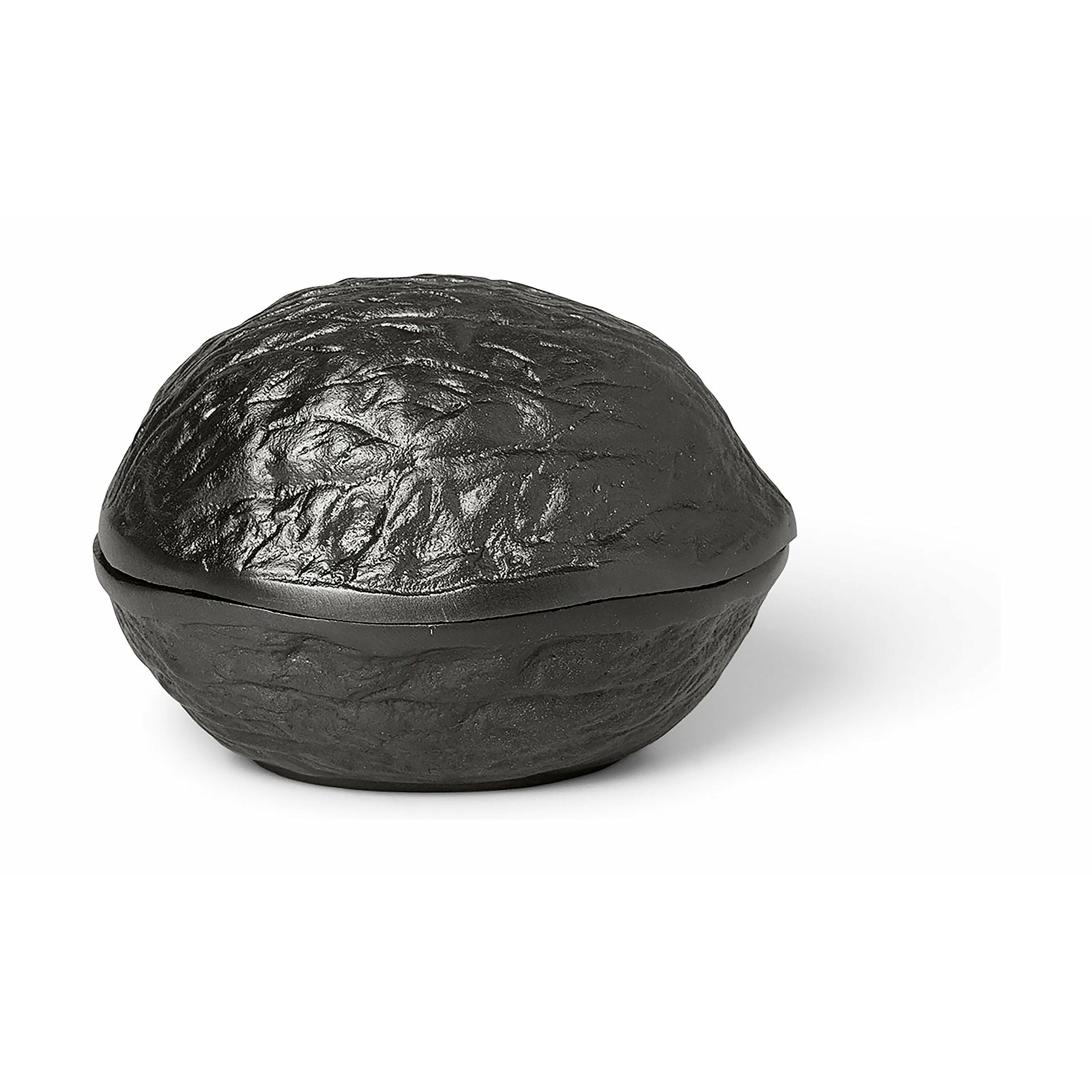 Ferm Living Boîte de noix de forêt Boîte en métal, aluminium noirci