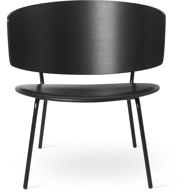 Ferm Living Herman Lounge sedia, nero