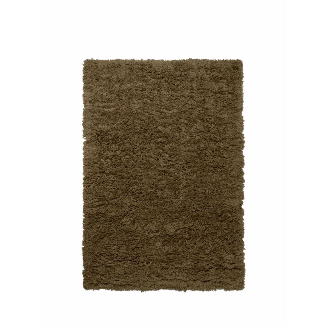Ferm Living Meadow High Pile Rug Large, Tapenade
