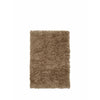 Ferm Living Meadow Hochflorteppich Klein, Dunkelbeige