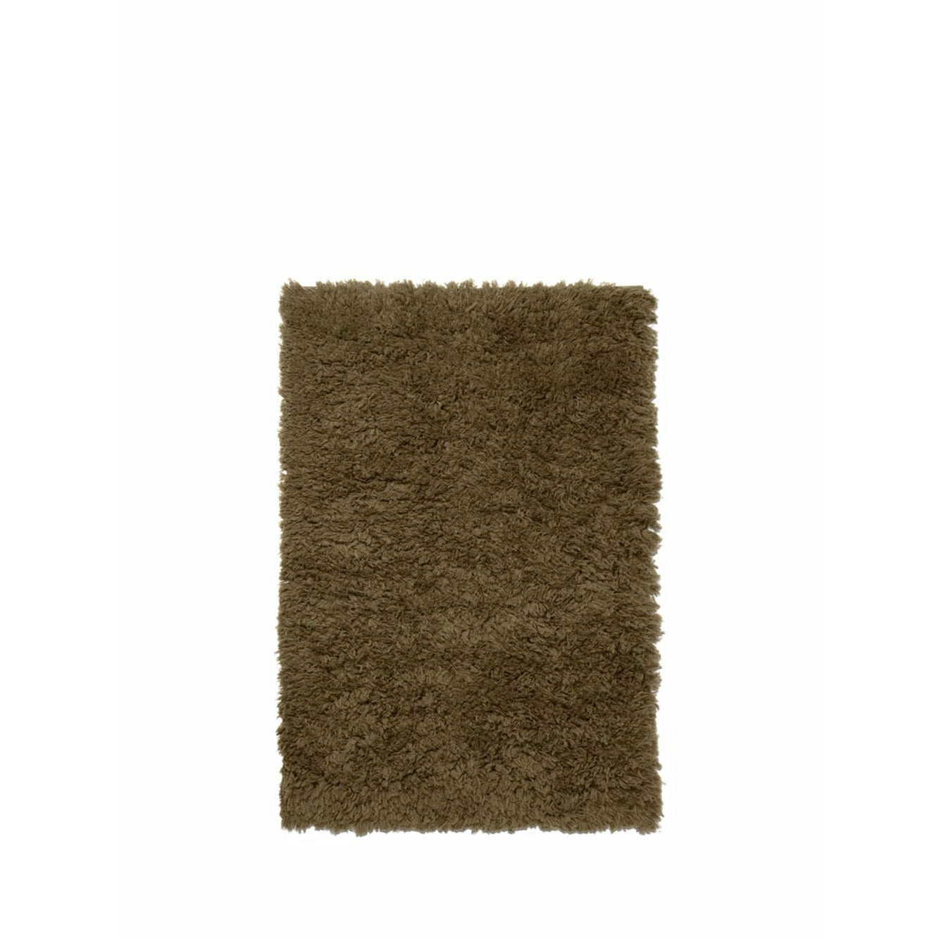 Ferm Living Meadow High Pile Rug Small, Tapenade