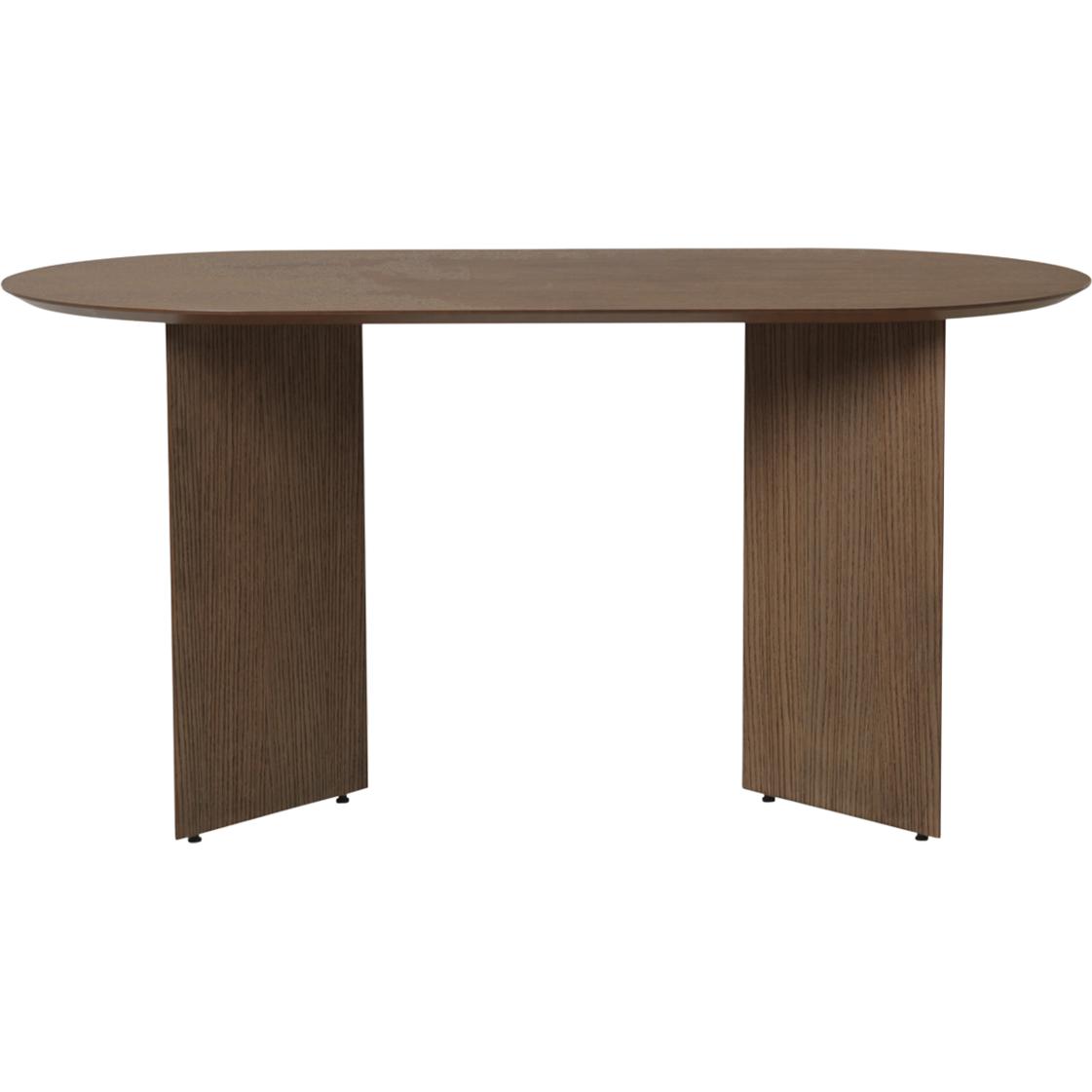 Ferm Living Mingle Oval Table Top Walnut, 150 cm