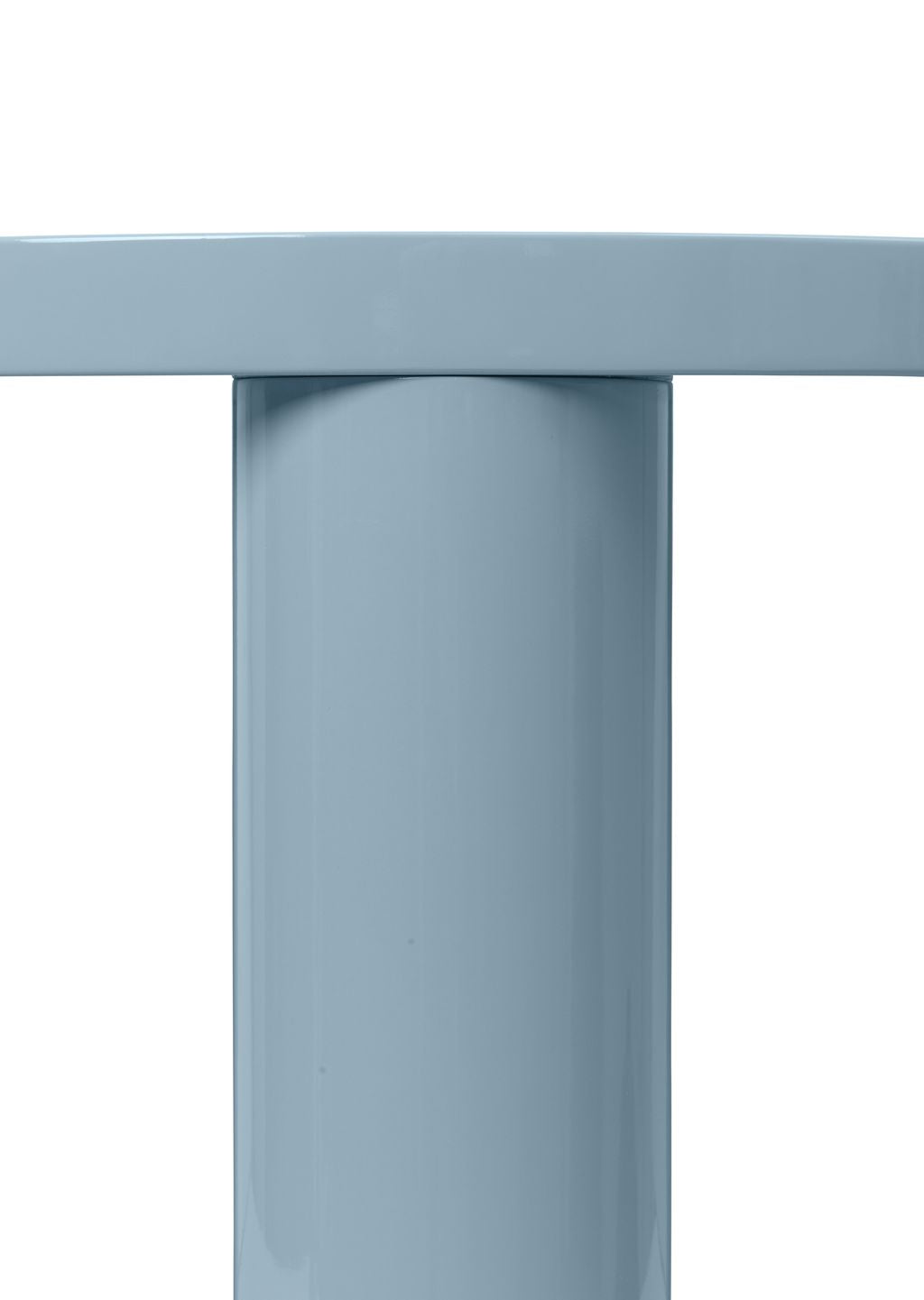 Ferm Living Post table basse petite, bleu glace