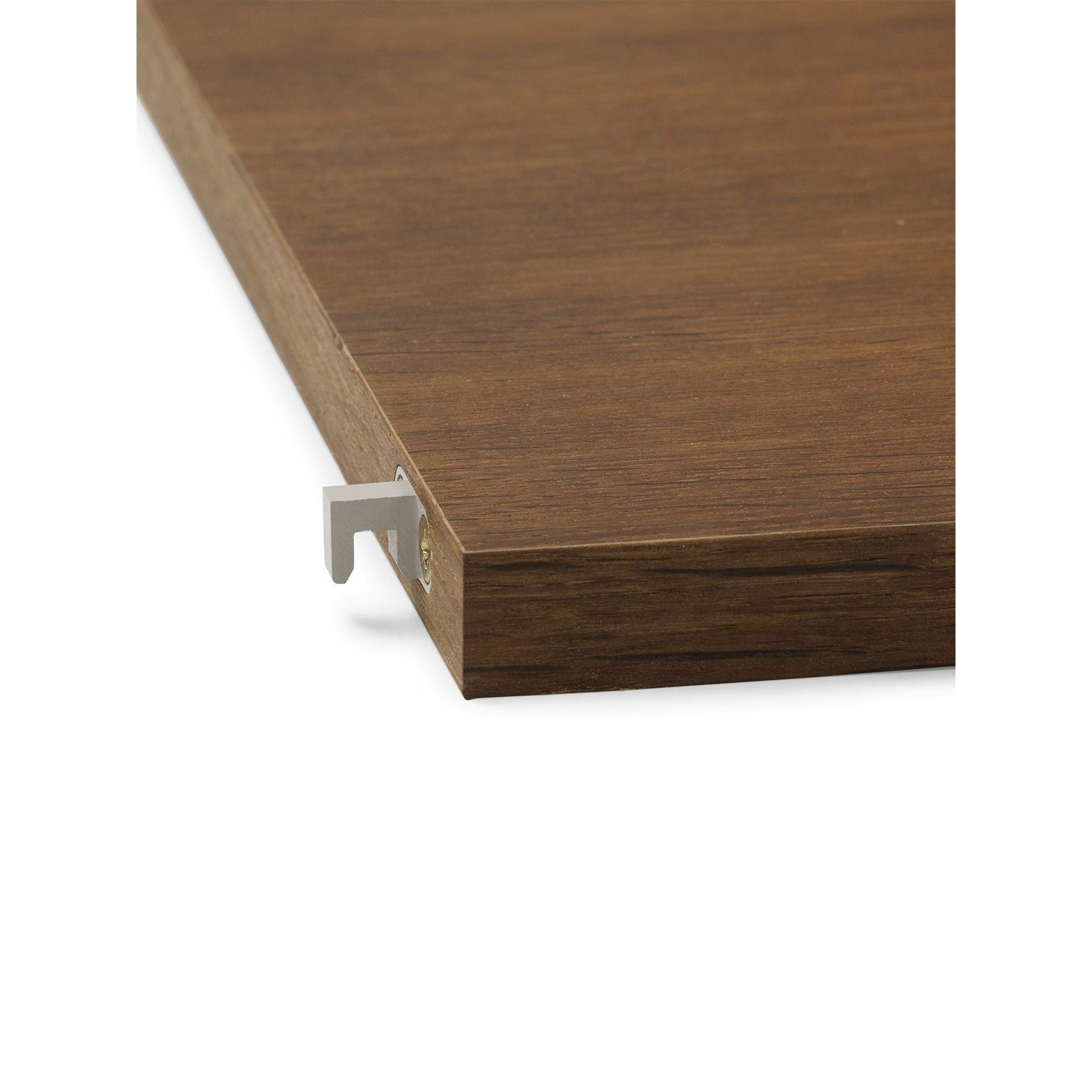 Ferm Living Punctuele houten plank gerookt eiken/lichtgrijs