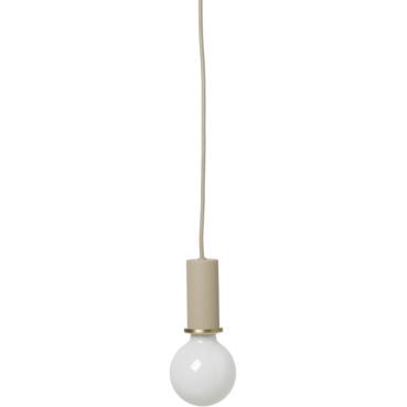 Ferm Living Lampe à suspension à douille en cachemire, 10 cm