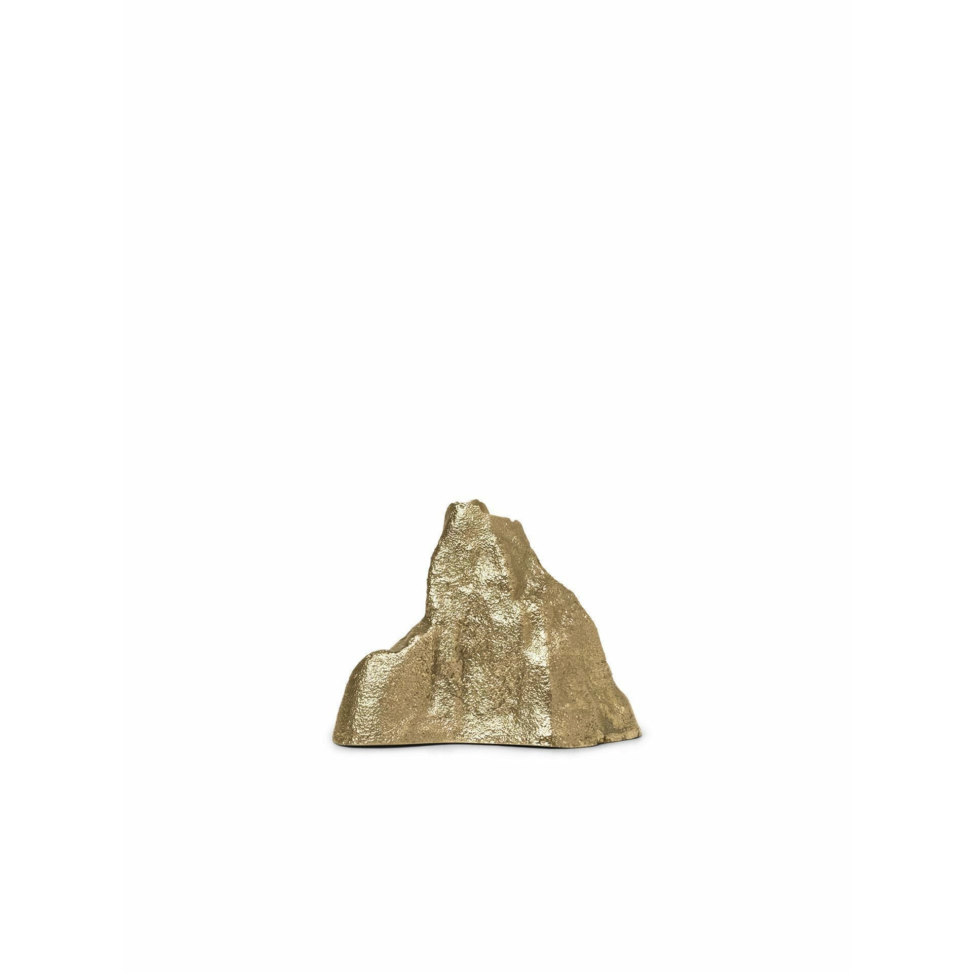 Ferm Living Stone Candle Holder liten, messing