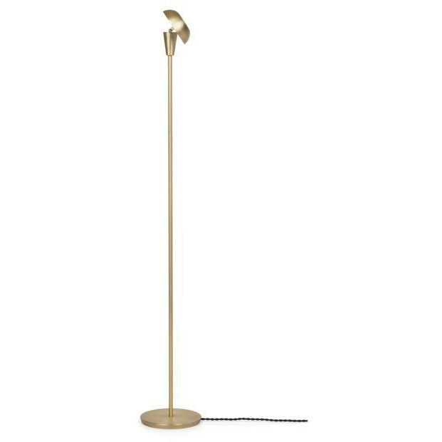 Ferm Living Minuscule lampadaire 124 cm, laiton