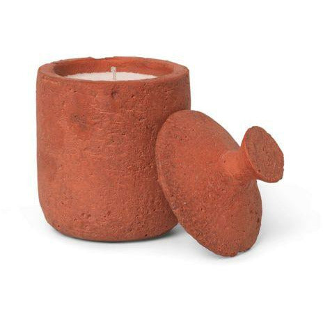Ferm Living Ura tuoksuneet kynttilät sitruunaruoho, 8x13 cm