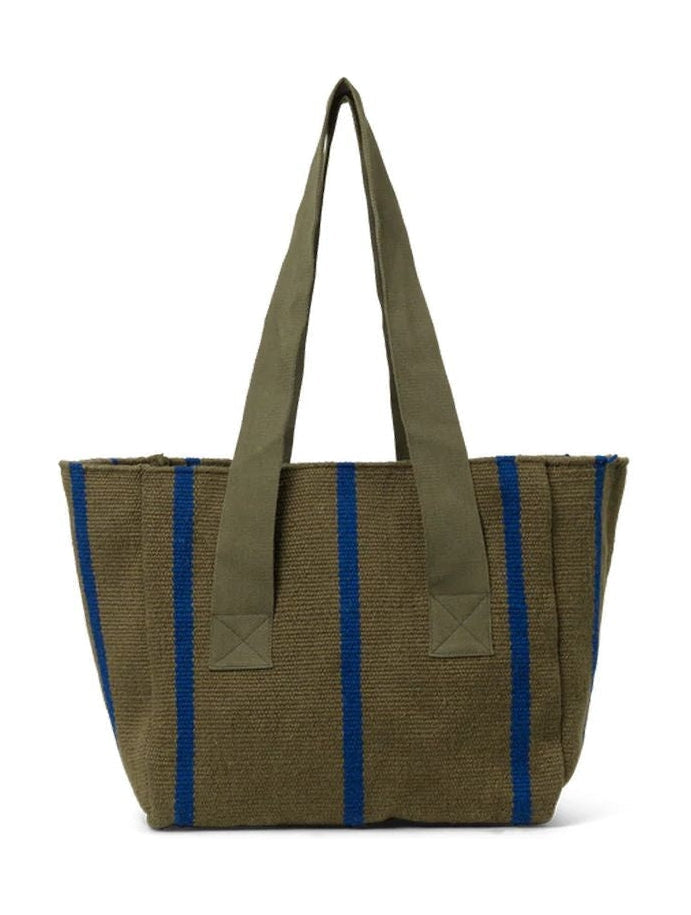 Ferm Living Yard Picnic Bag, olijf/lichtblauw