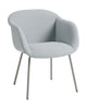 Muuto Base de tube en fauteuil en fibre, Ecriting 710 / Gray