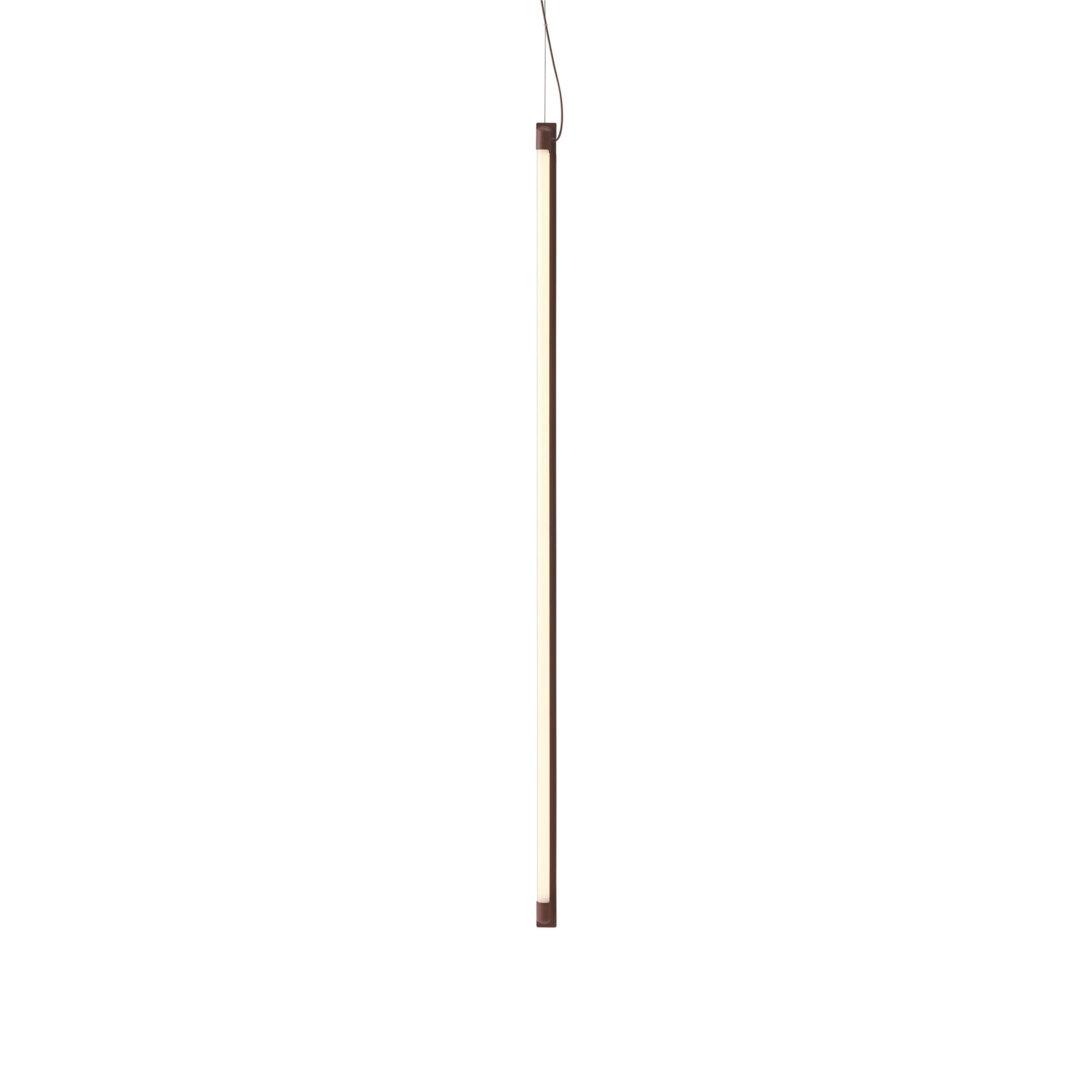 Muuto Fijne hanger dieprood, 120 cm