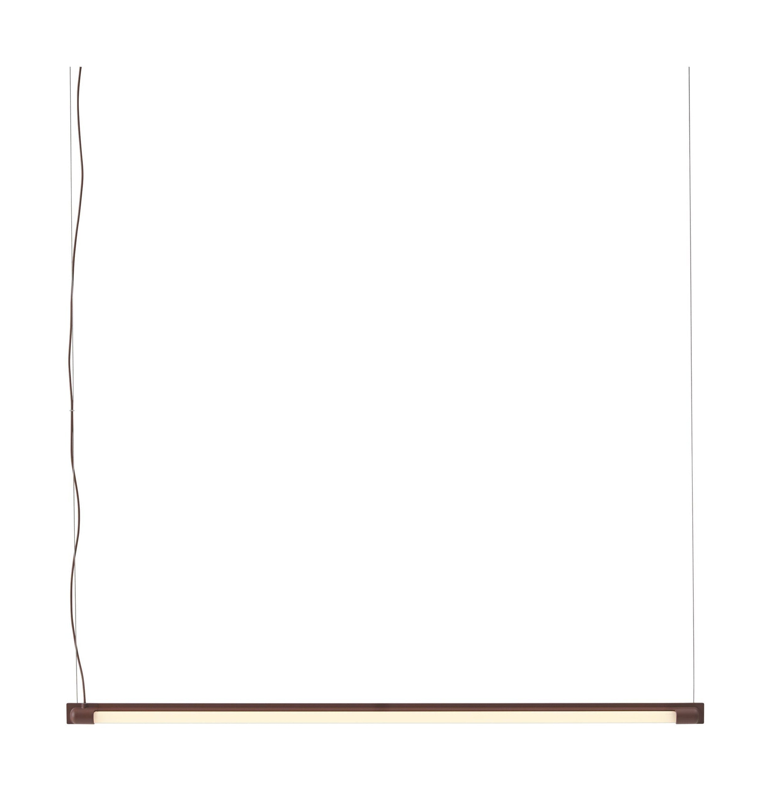 Muuto Fijne hanger dieprood, 90 cm