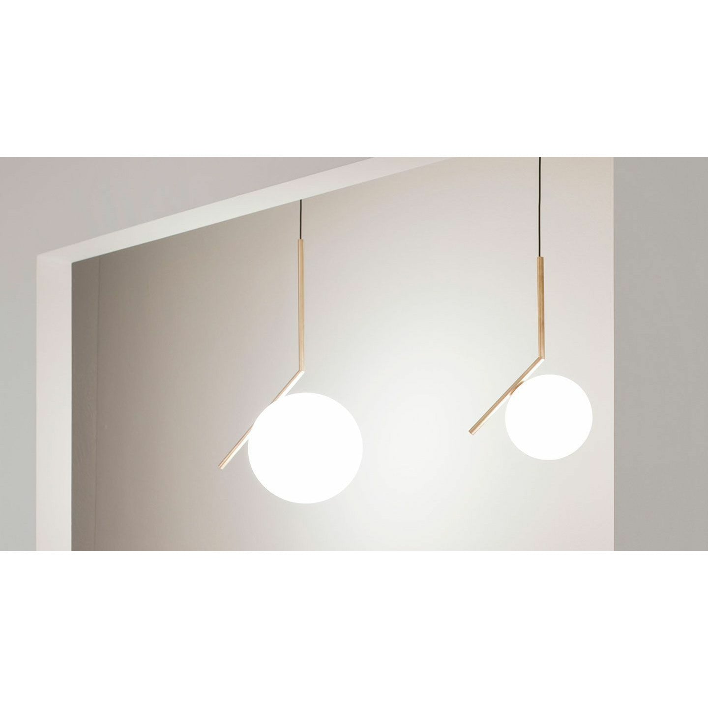 Flos Ic Light S1 Pendelleuchte, Chrom