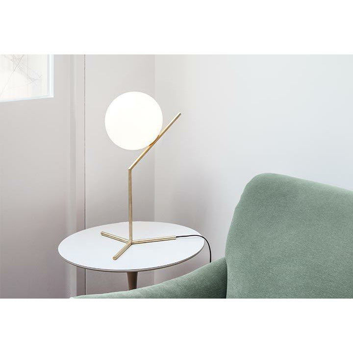 FLOS IC Light T1 High Table Lampe, laiton