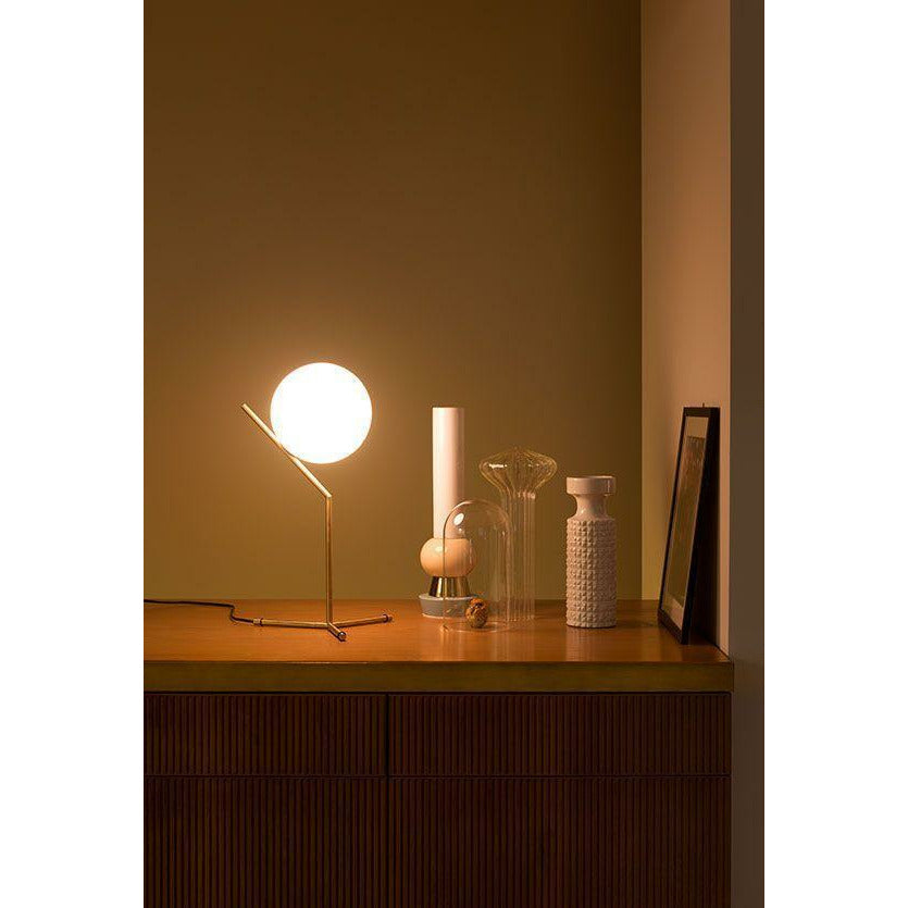 Lámpara de mesa alta Flos Ic Light T1, negro