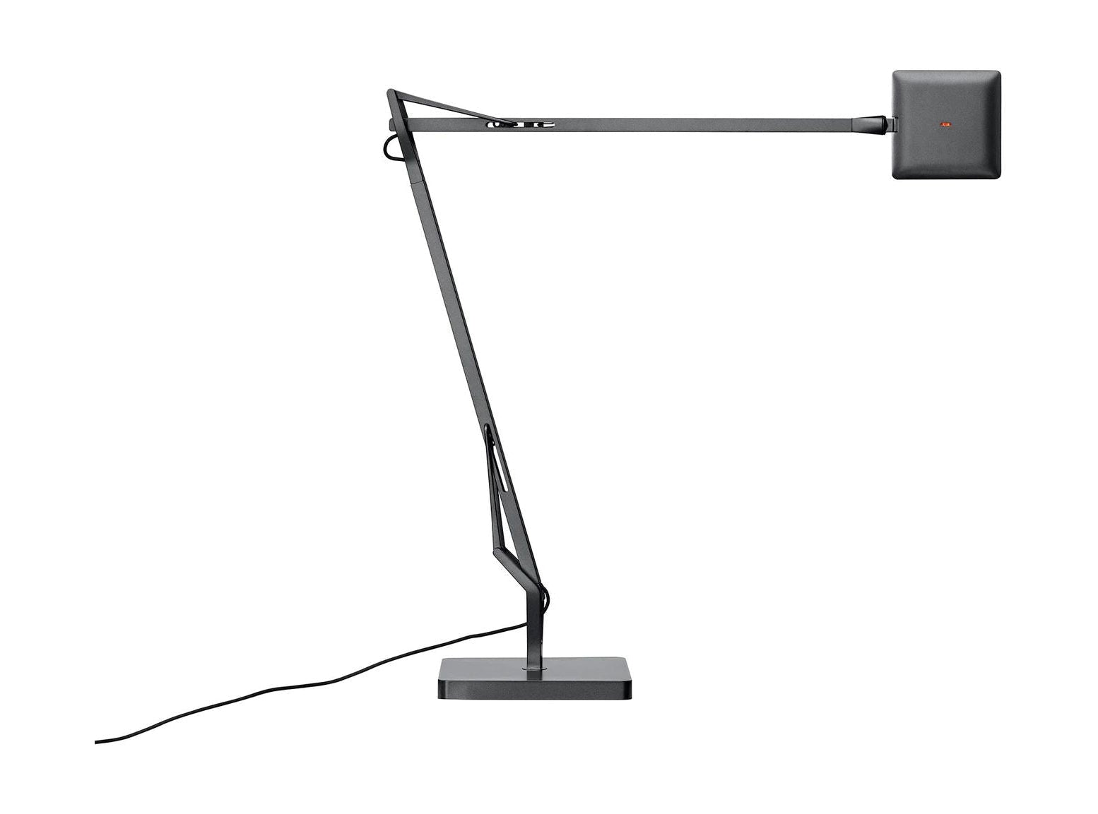 Lámpara de mesa base de borde de Flos Kelvin, titanio