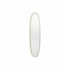 Flos la plus mirror Belle con illuminazione integrata, oro spazzolato