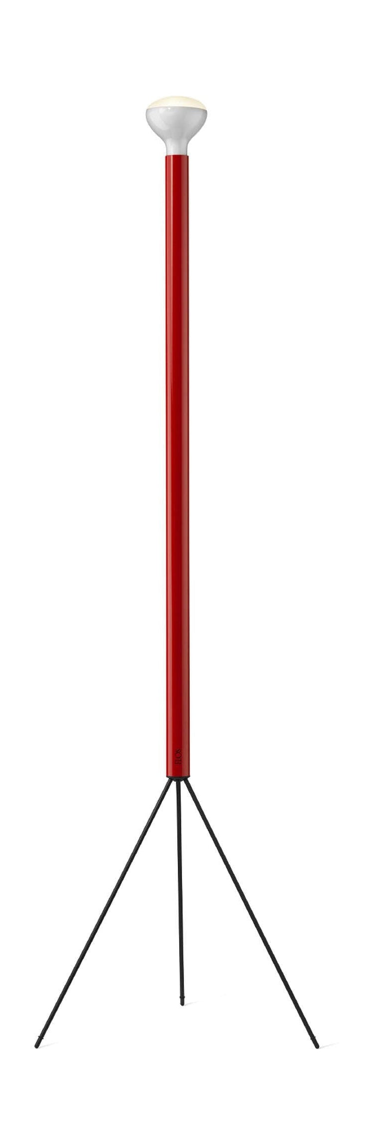 Lámpara de piso de luminador FLOS, rojo