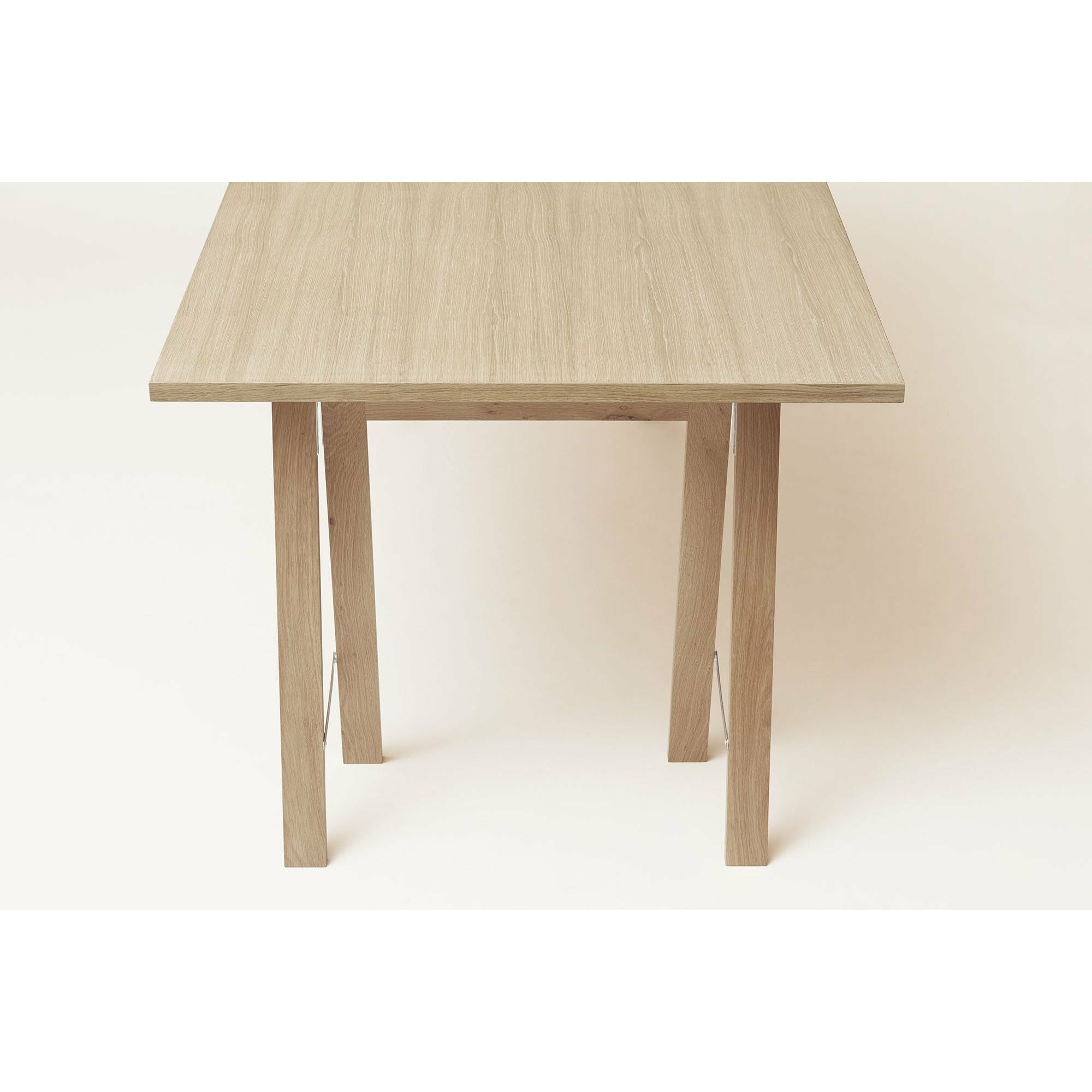 FORM & REFINE Lineær bordplate 165x88 cm. hvit eik