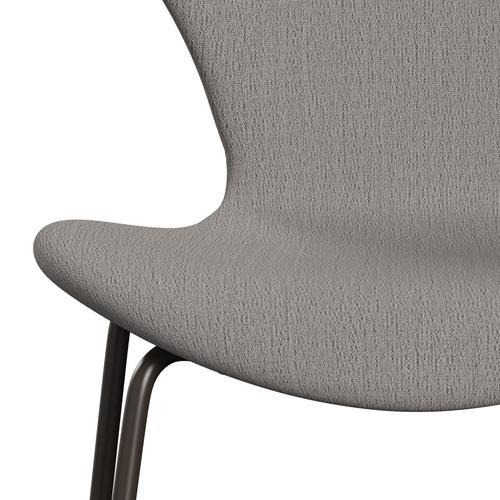 Fritz Hansen 3107 Stoel Volledige bekleding, Bruin Bronze/Christianshavn Beige