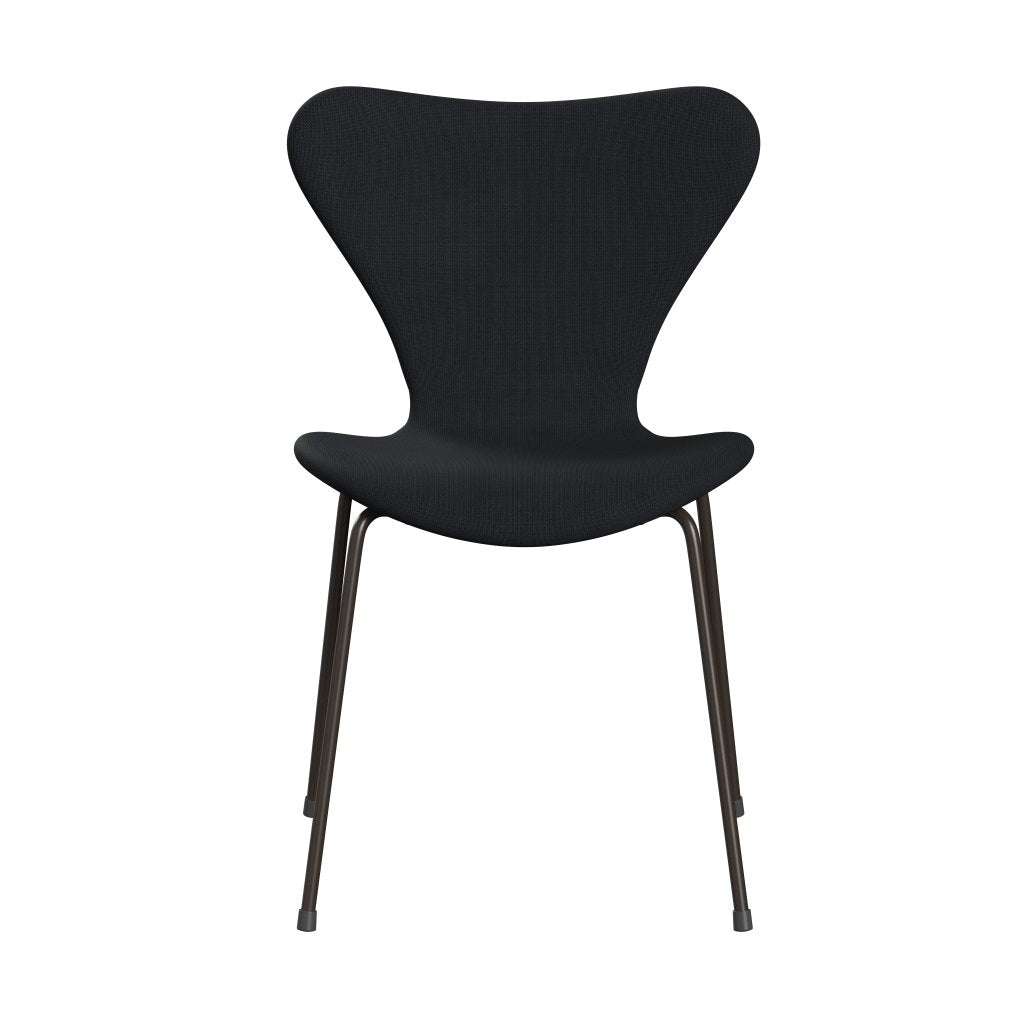 Fritz Hansen 3107 stol full møbeltrekk, brun bronse/berømmelse Gray (F60019)