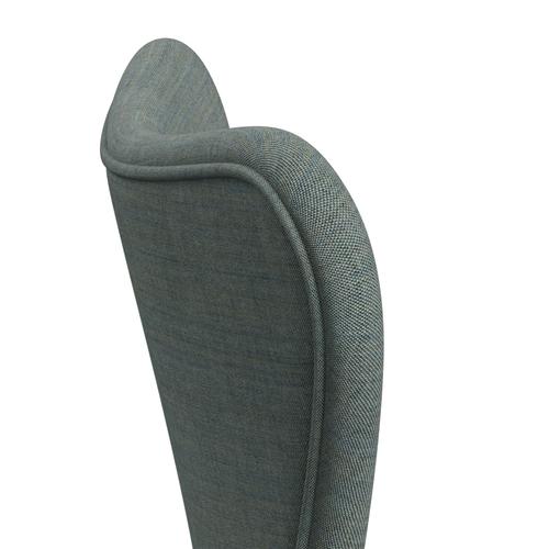 Fritz Hansen 3107 chaise complète complète, bronze brun / remix vert / gris