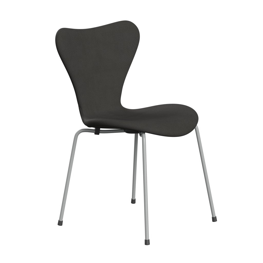 Fritz Hansen 3107 Stol Fuld polstring, ni grå/berømmelse Brown (F61060)