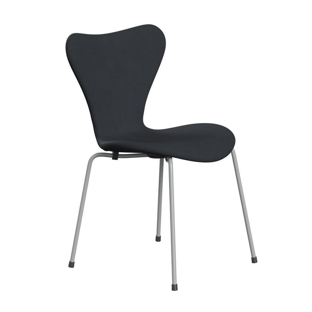 Fritz Hansen 3107 chaise complète complète, neuf gris / gris de renommée (F60003)