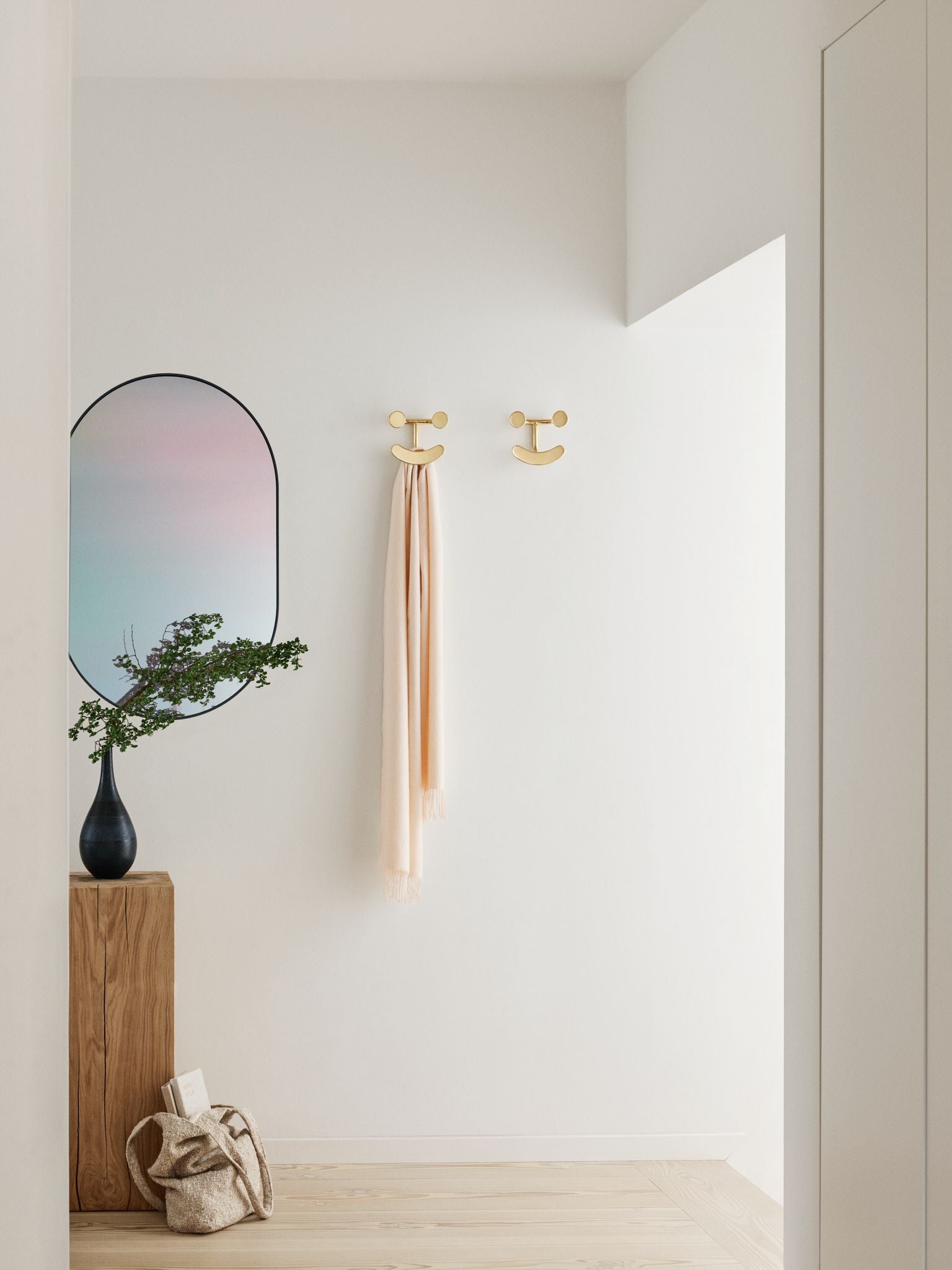 Fritz Hansen Jaime Hayon Happy Hook Wall Hook, latón