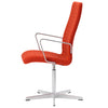 Fritz Hansen Oxford in tessuto premium in tessuto medio, rosso rima