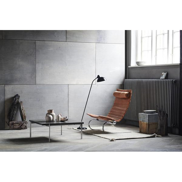 Sedia da salone Fritz Hansen PK20, pelle di noce