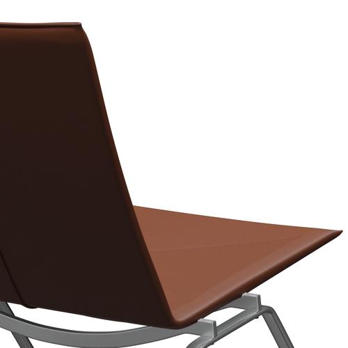 Sedia da salotto Fritz Hansen PK22, Aura Cognac