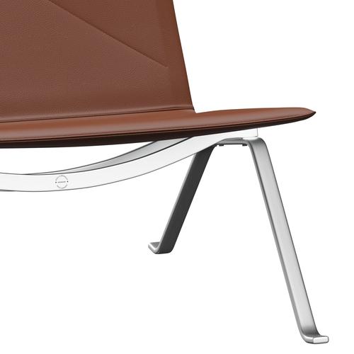 Fritz Hansen Pk22 Loungesessel, Aura Cognac