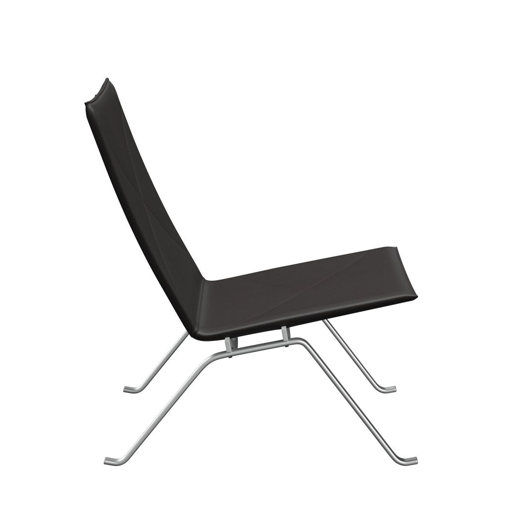 Sedia da salotto Fritz Hansen PK22, marrone nero aura