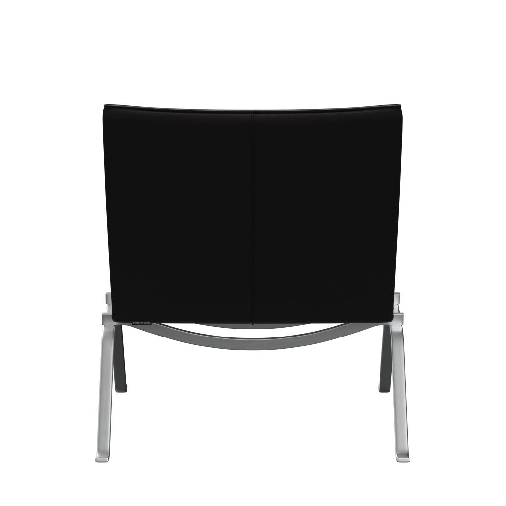 Fritz Hansen Pk22 Loungesessel, Aura Schwarz Braun