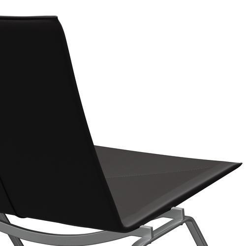 Fritz Hansen Pk22 Lounge Chair, Aura Black Brown