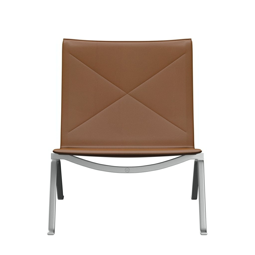 Fritz Hansen Pk22 Loungesessel, Aura Walnuss