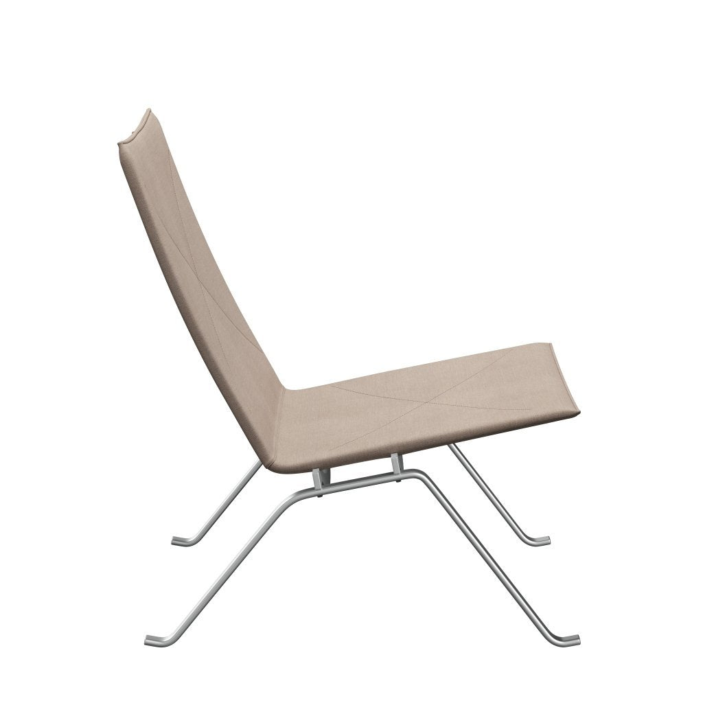 Fritz Hansen Pk22 Loungesessel, Segeltuch Segeltuch Natur