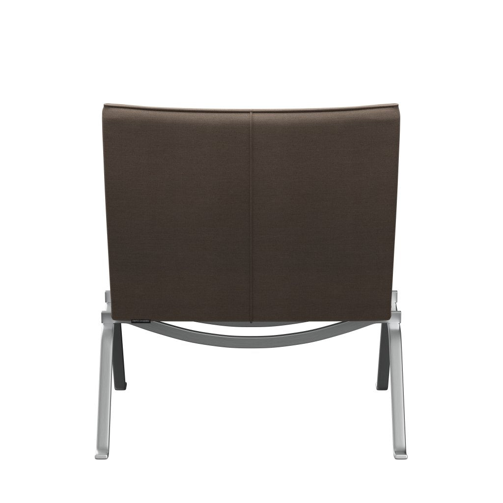 Fritz Hansen Pk22 Loungesessel, Segeltuch Segeltuch Natur