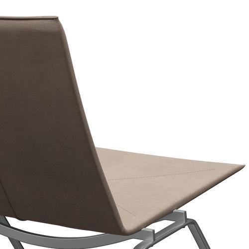 Fritz Hansen Pk22 Loungesessel, Segeltuch Segeltuch Natur