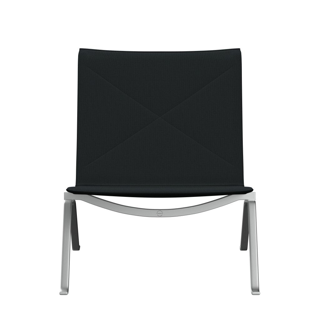 Fritz Hansen Pk22 Loungesessel, Canvas Schwarz