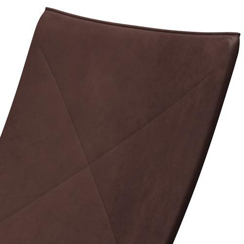 Sedia da salotto Fritz Hansen PK22, abbraccia il cioccolato