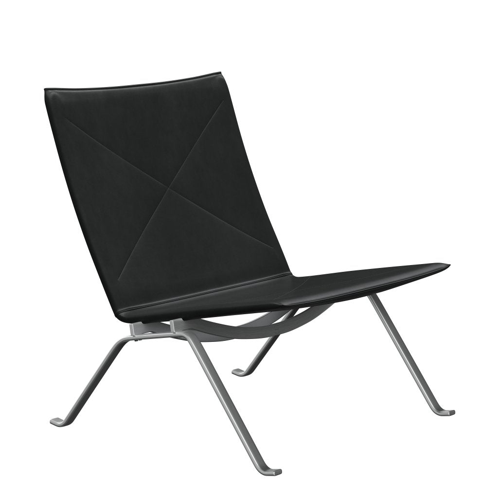 Fritz Hansen PK22 Lounge -tuoli, Grace Black