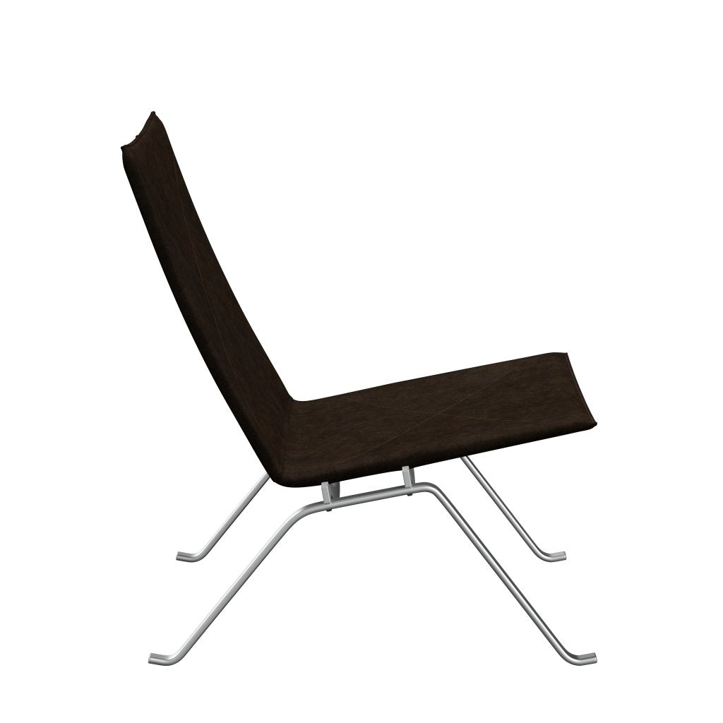 Sedia da salone Fritz Hansen PK22, Royal Nubuck Havana