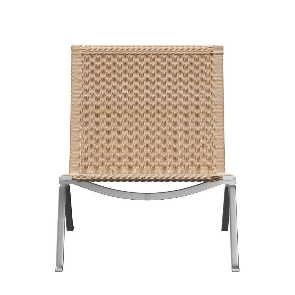 Fritz Hansen PK22 W sedia Lounge, Rattan