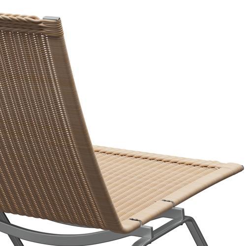 Fritz Hansen Pk22 W Loungesessel, Rattan