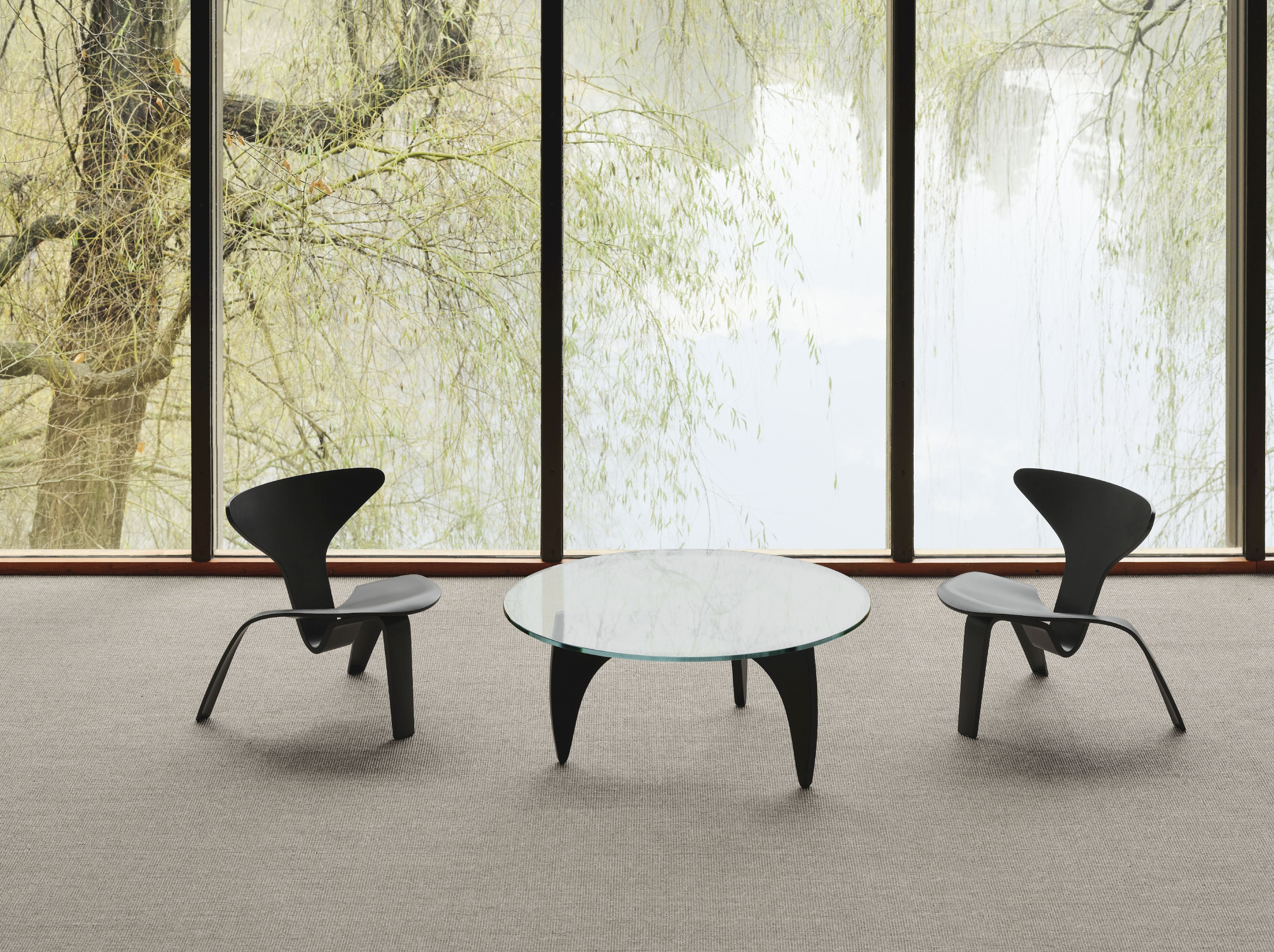 Fritz Hansen PK60咖啡桌，黑色